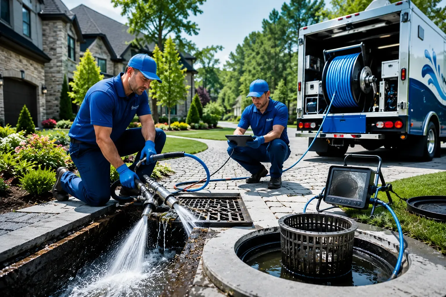 Local outdoor drain cleaning professionals in Garrison, UT